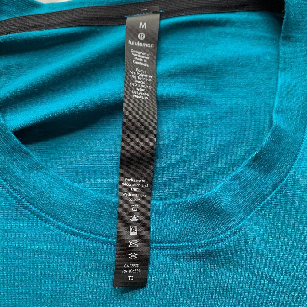 Lululemon Somatic Aero Short Sleeve M Euc View 4